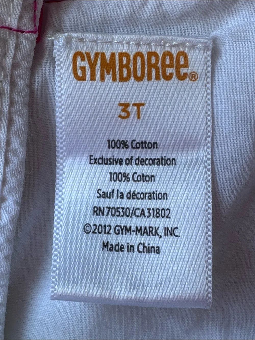 Gymboree Dot Blossom Stripe Pique Dress size 3T